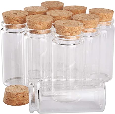 Cork Lid Candle Jars